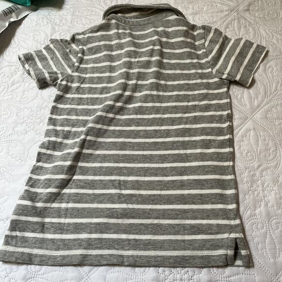Crewcuts Striped Polo Shirt Size 6-7 - Picture 3 of 5